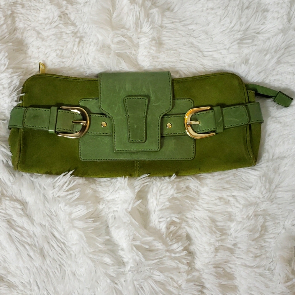 Banana republic suede wallet